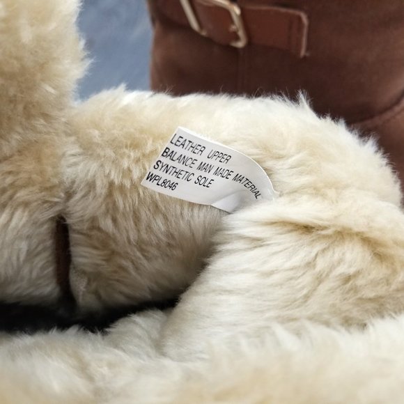 Style & Co. Faux Fur Suede Ankle Boots - Picture 14 of 15